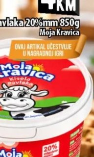 Pavlaka 20% mm 850g Moja Kravica