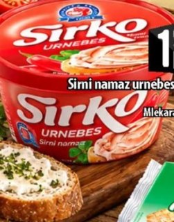 Simi namaz urnebes 150g Sirko Mlekara Sabac