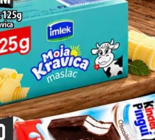 Maslac 125g Moja Kravica