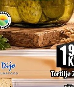 Tortille 250g Dijo više vrsta