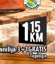 Puding vanilija 3+1GRATIS 40g Topingo