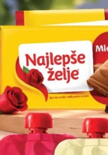 Čokolada Najlepše želje mliječna 70g
