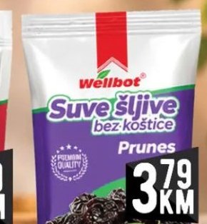 Suva šljiva Wellbot 200g