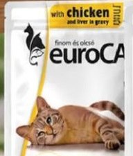Hrana za mačke 85g EuroCAT sa piletinom